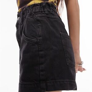 Top shop denim shorts